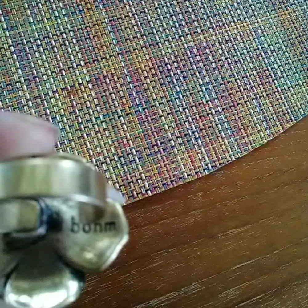 BOHM GOLDPLATED/ENAMELED RING! - Picture 4 of 7